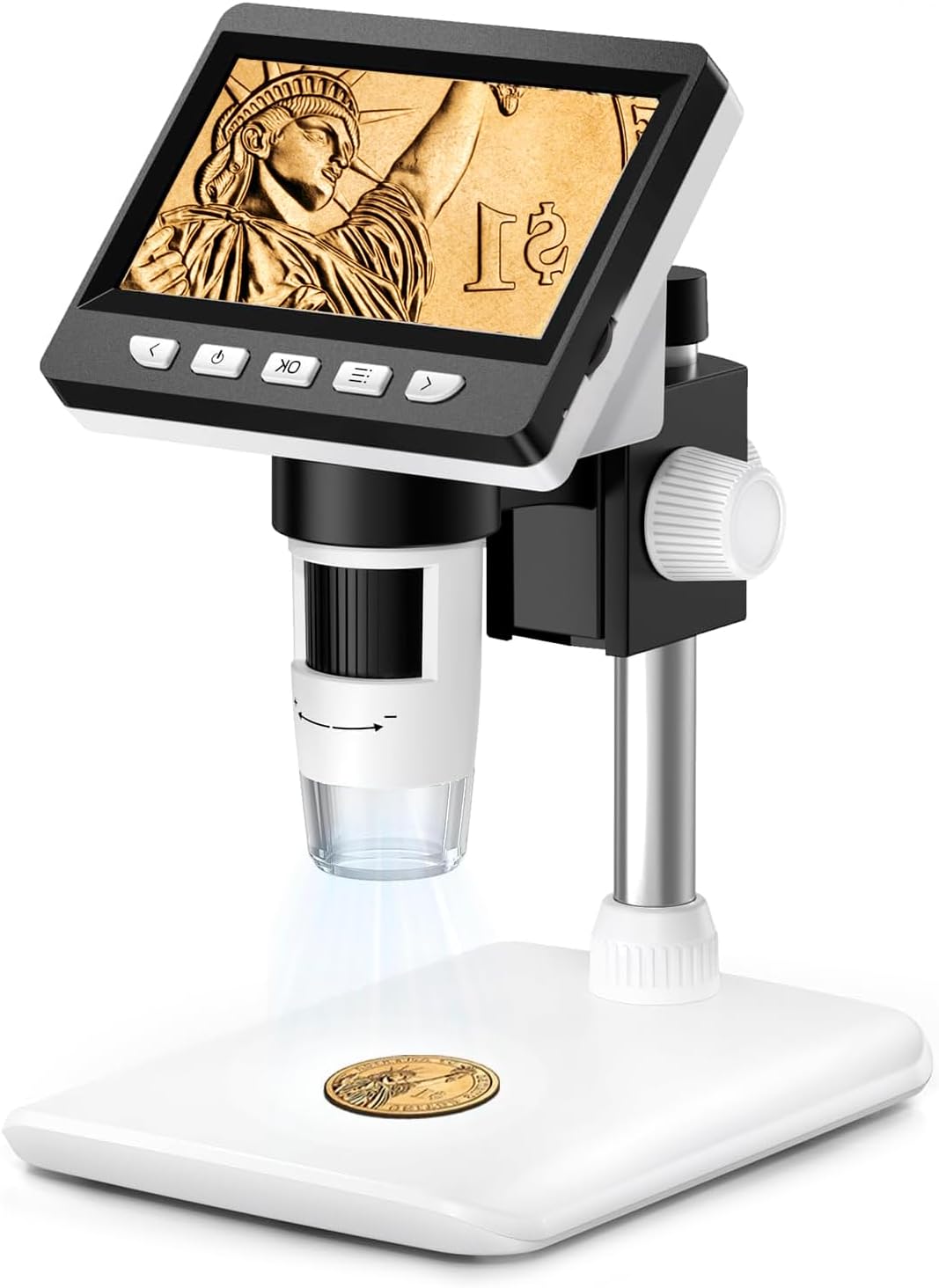 Microscópio Digital GlobalCrown: explorar a ciência em casa nunca foi tão fácil
