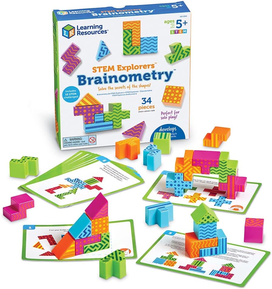 Brainometry Learning Resources: jogo STEM de lógica (5+)
