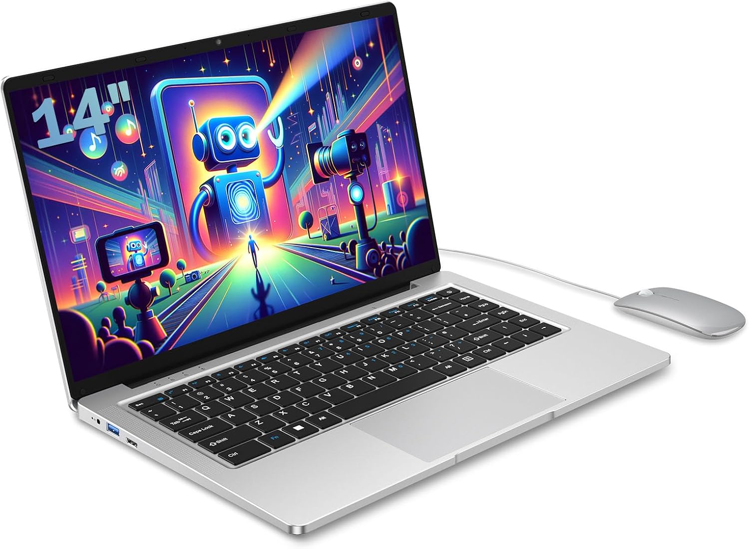 Portátil PINSTONE Celeron N4000 para estudantes
