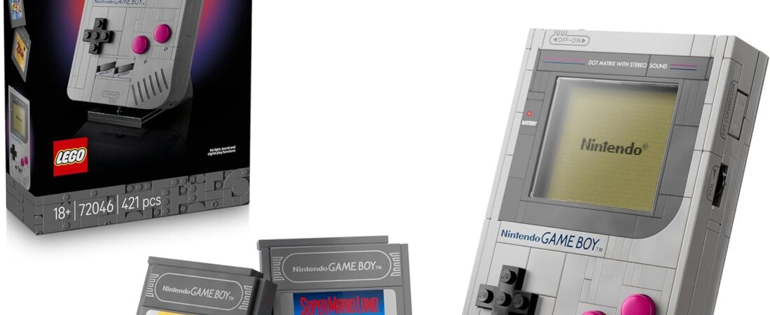 LEGO Game Boy: o prémio perfeito para quem se saiu bem na escola
